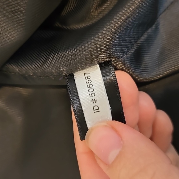 Express Mens Wool Blend Full Zip Coat Jacket 90's sz S - Picture 7 of 9